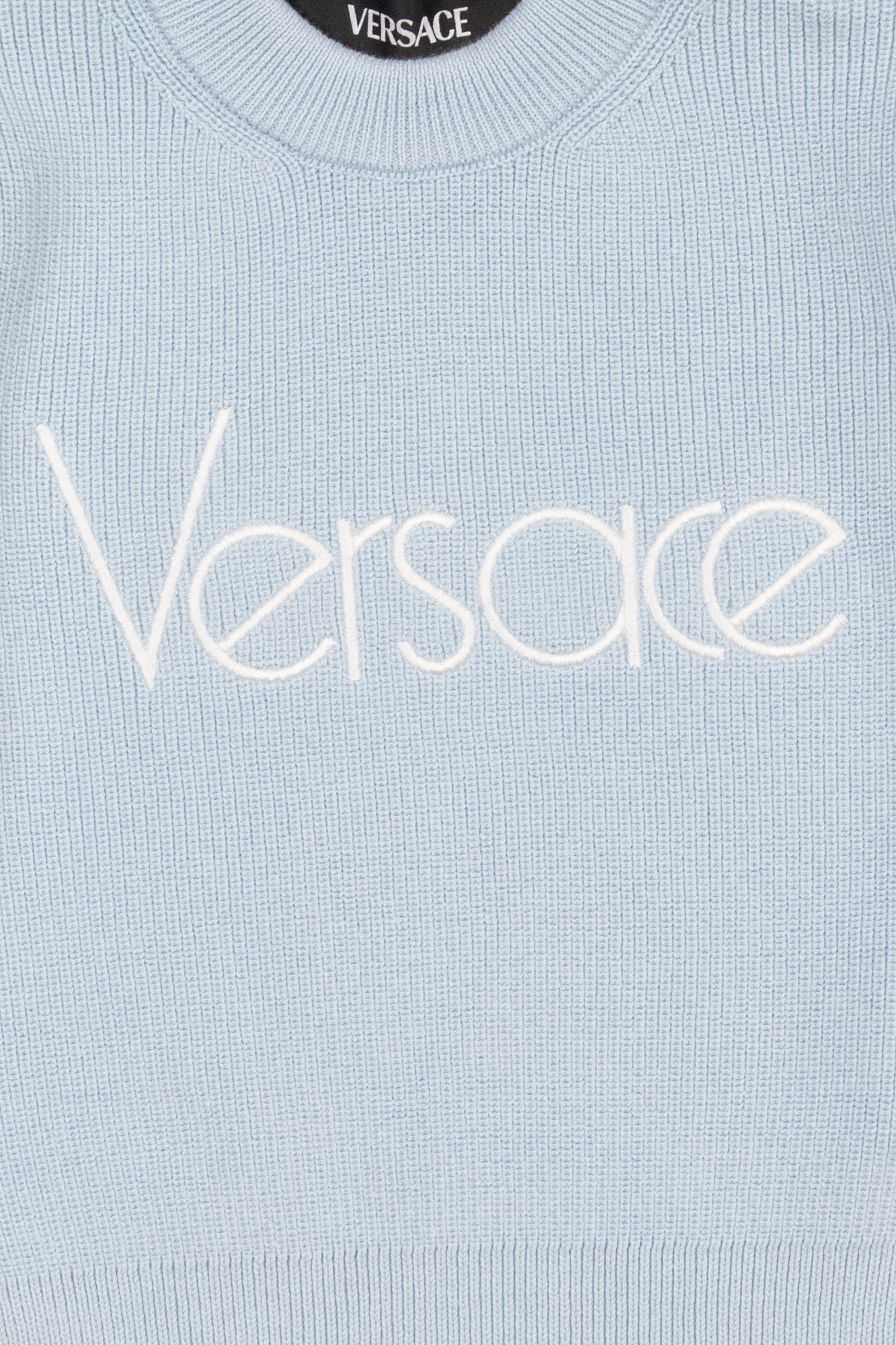 Versace Kids Cotton sweater Portugal with logo