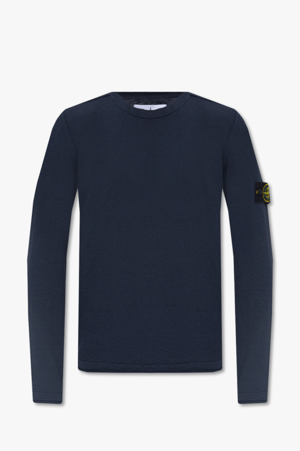 Stone Island Dickies Icon logo fill cropped t-shirt in black