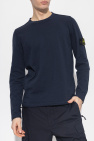 Stone Island NAVY BLUE Sweater with logo