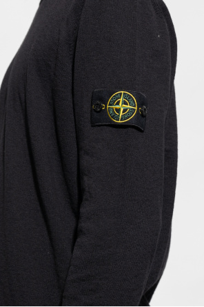 Stone Island sweater etudes with logo