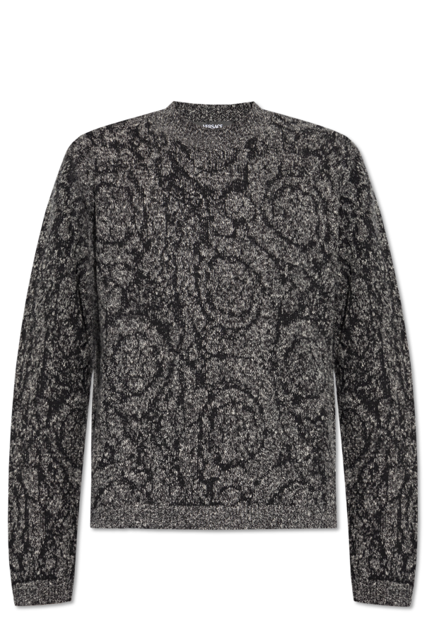 Versace Sweter z motywem `Barocco`