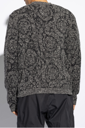 Versace Sweter z motywem `Barocco`