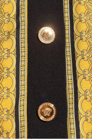Versace Cardigan with 'La Coupe des Dieux' pattern