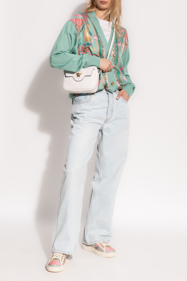 Versace Cardigan made of combined fabrics