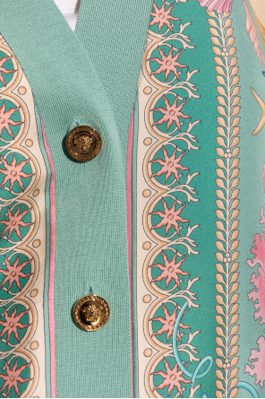 Versace Cardigan made of combined fabrics