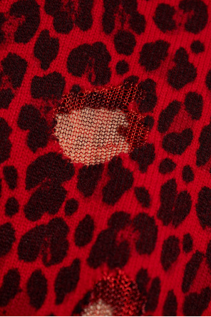 Versace Leopard Print Jumper