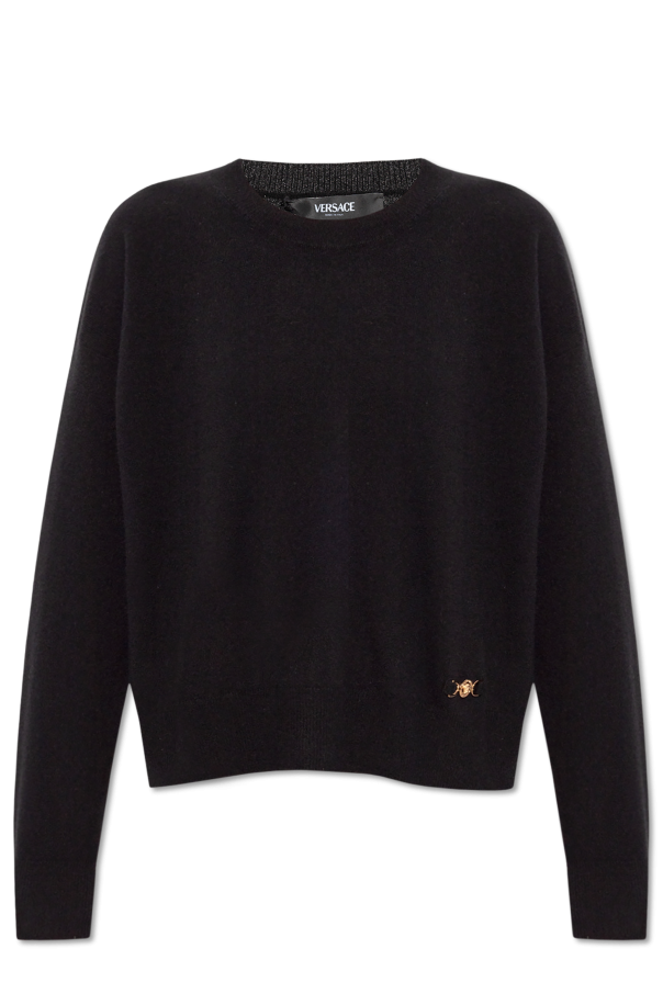 Versace Sweter z logo