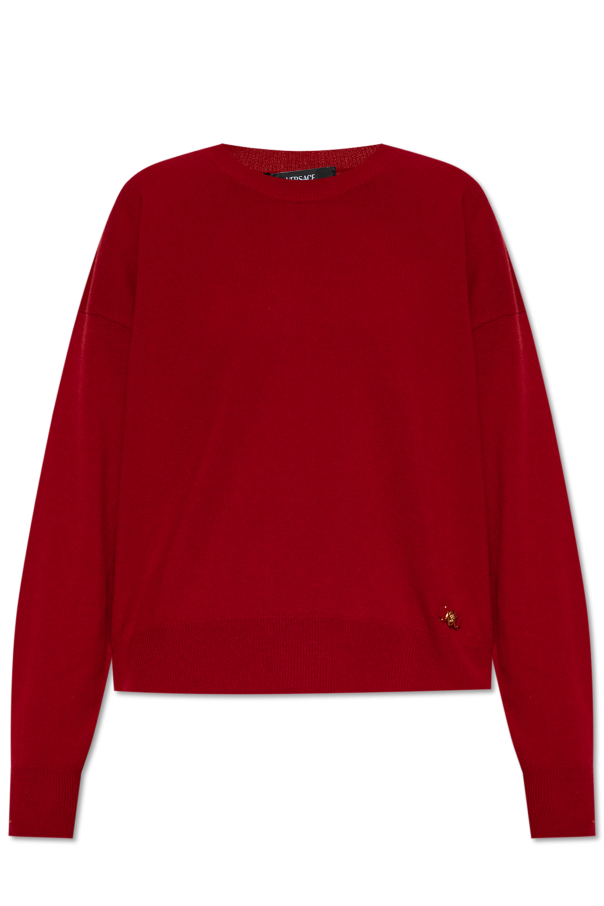 Versace Sweter z logo