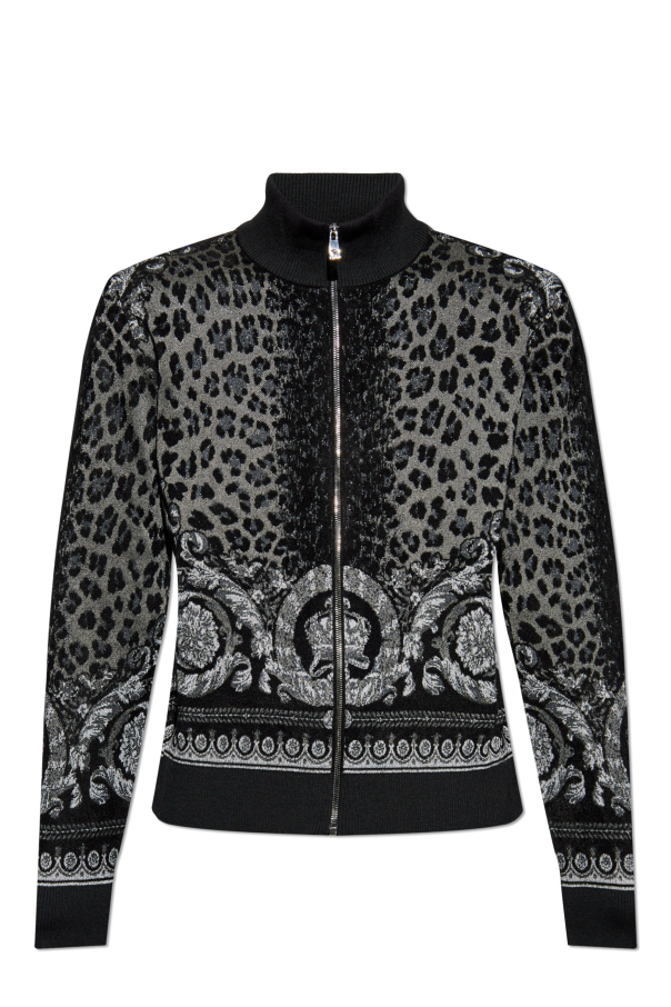 Versace Cardigan with embroidered pattern