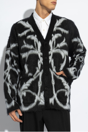 Versace Cardigan with barocco motif