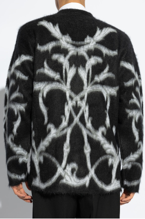 Versace Cardigan with barocco motif