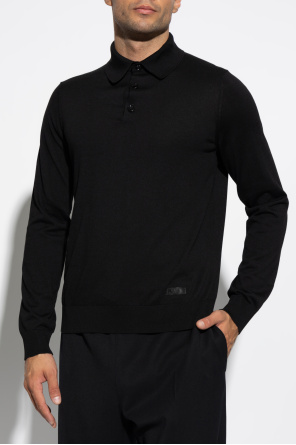 Versace Long-sleeve Polo