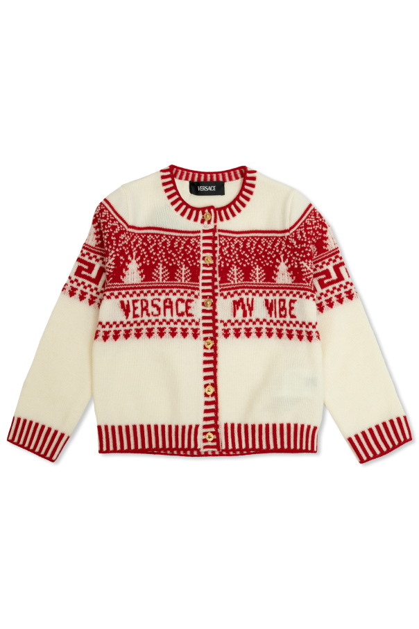 Patterned cardigan, zdjęcie 1 Patterned cardigan od Versace Kids