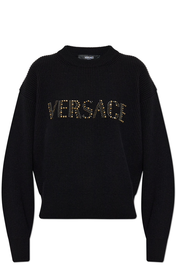 Sweater with logo od Versace