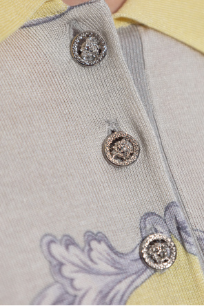 Versace Jedwabne polo