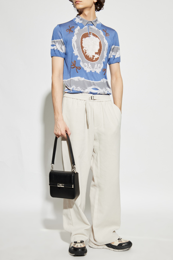 Versace Polo z nadrukiem  `Medusa Cameo`