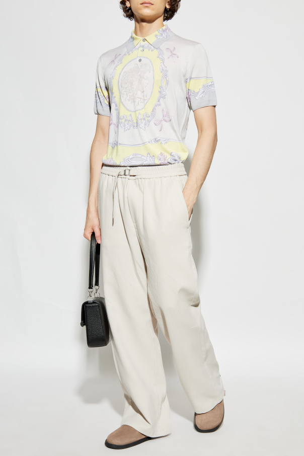 Versace Polo z nadrukiem  `Medusa Cameo`