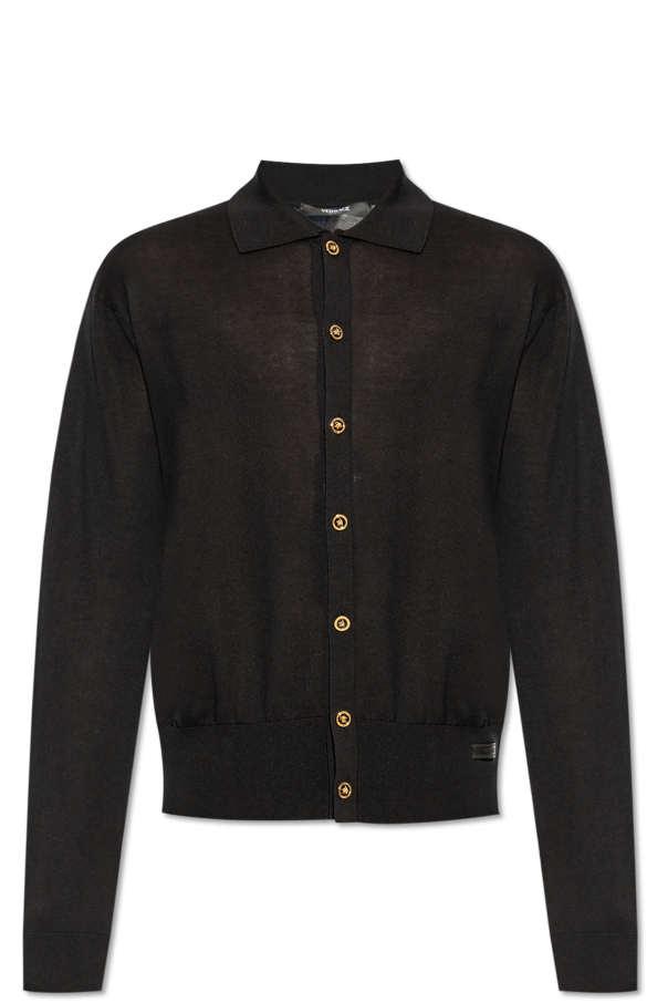 Cardigan with collar od Versace