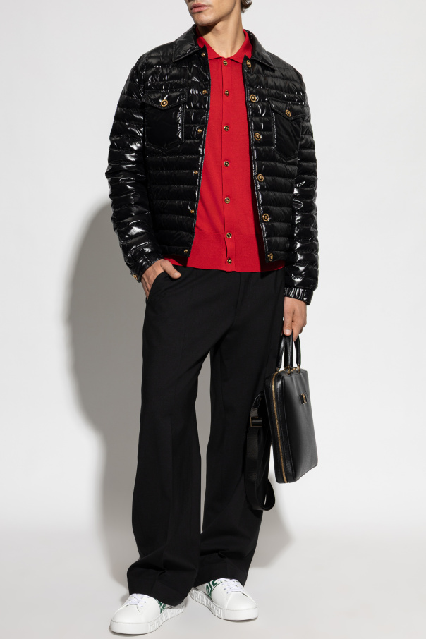 Versace Cardigan mit Logo