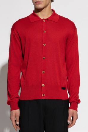 Versace Cardigan mit Logo