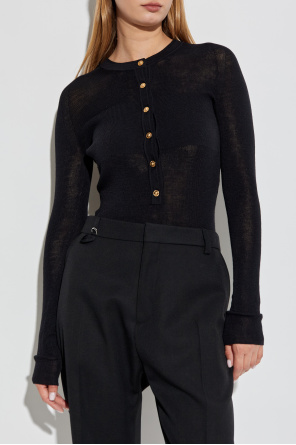 Versace Figurbetontes Top