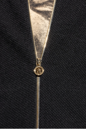Versace Cárdigan con cuello alto