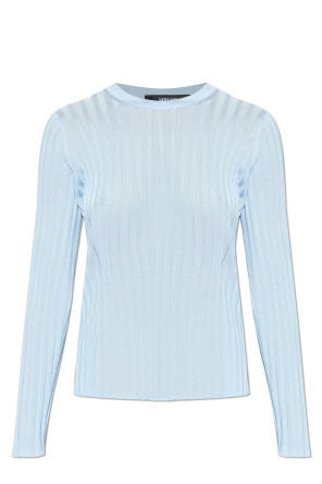 Ribbed long sleeve top