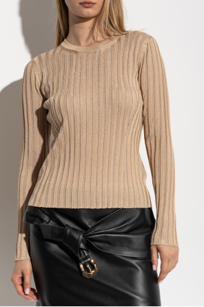 Versace Prążkowany top