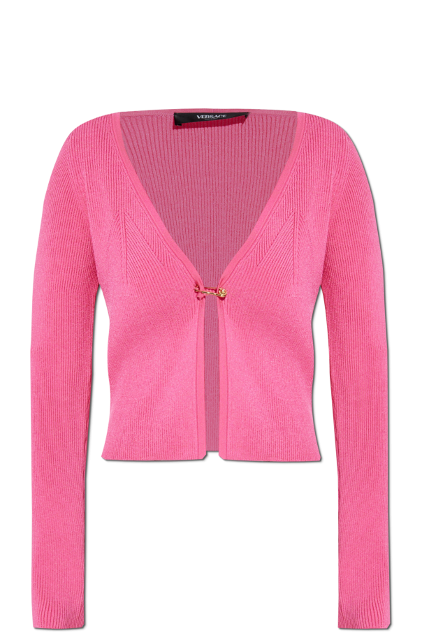 Versace Cardigan with safety pin fastening