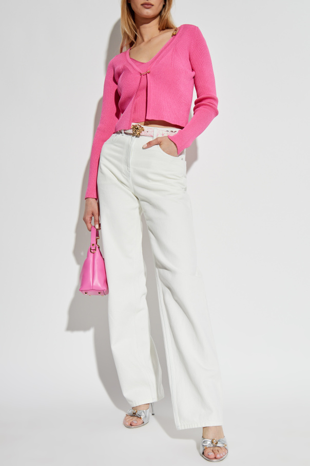 Versace Cardigan with safety pin fastening