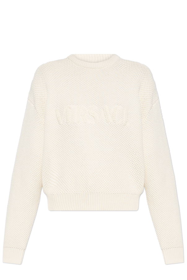 Sweater with logo od Versace