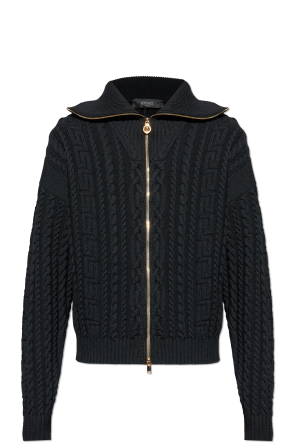 Cárdigan de punto decorativo