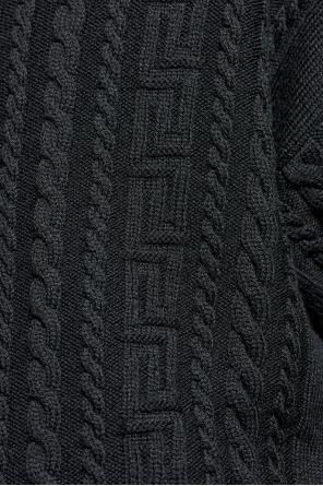 Versace Cardigan with decorative knit
