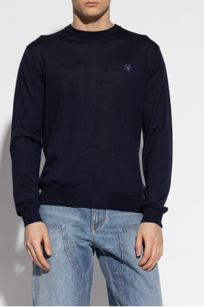 Versace Camisola com decote redondo