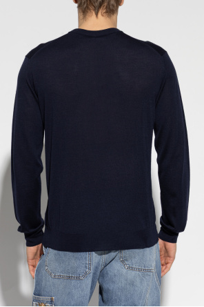 Versace Camisola com decote redondo