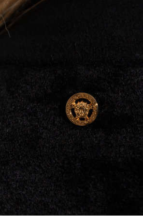 Versace Velvet top with long sleeves