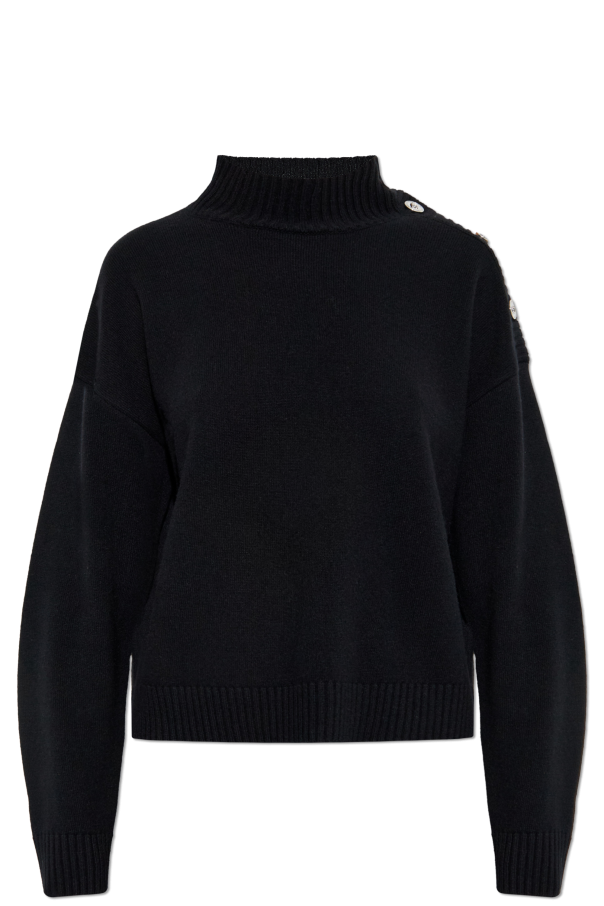 Sweater with a stand-up collar od Versace