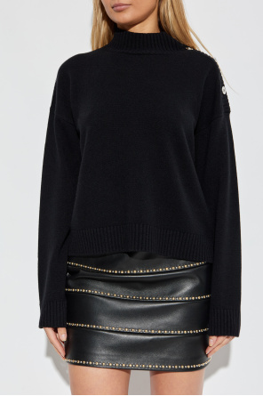 Versace Sweater with stand-up collar