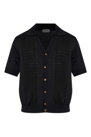 Kurzarm-Strickjacke