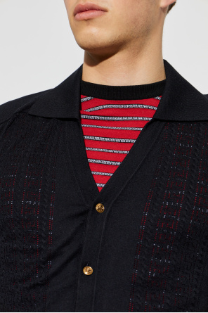 Versace Short-sleeved cardigan