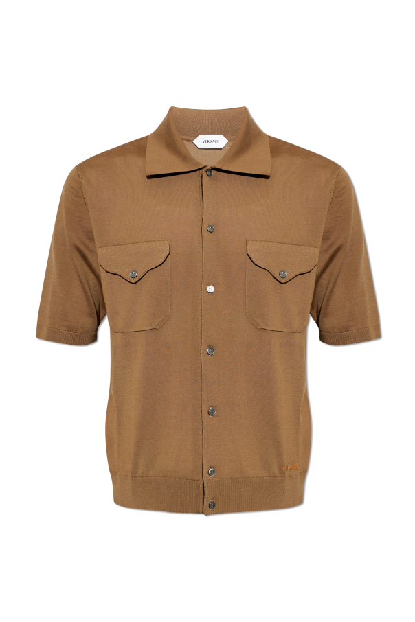 Short-sleeved cardigan od Versace