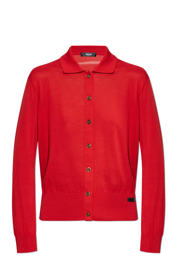 Versace Cardigan mit Logo