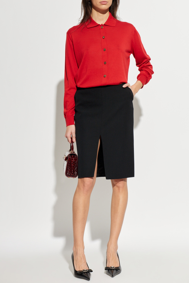 Versace Cardigan mit Logo