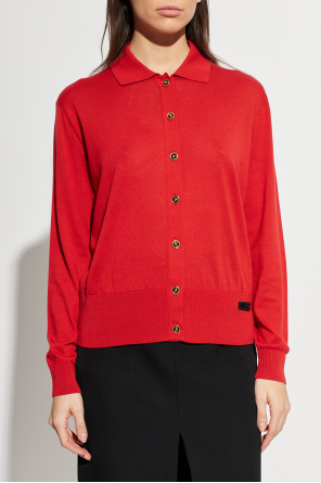 Versace Cardigan mit Logo