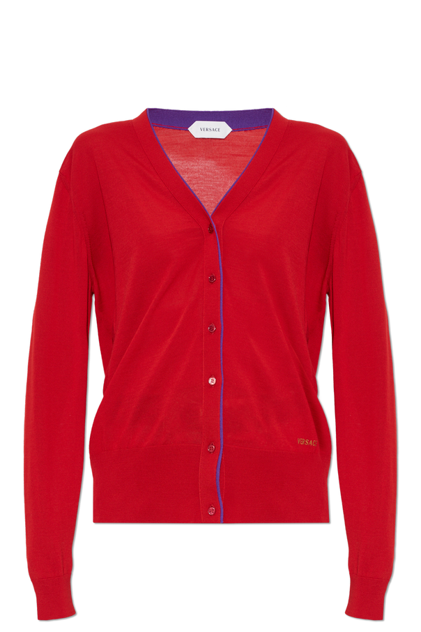 Wool cardigan od Versace