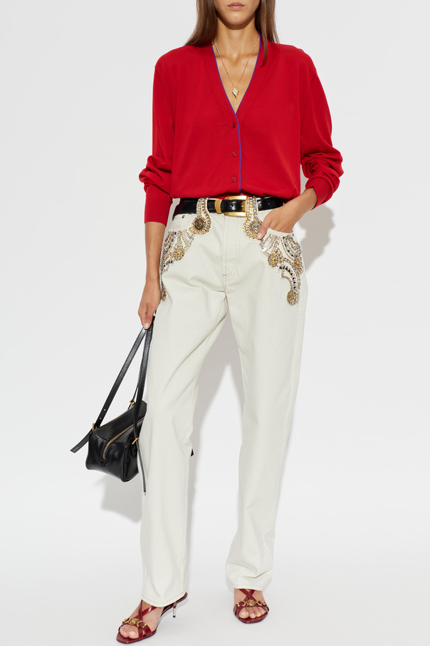 Versace Wool cardigan