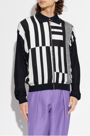 Versace Cardigan made from combined fabrics