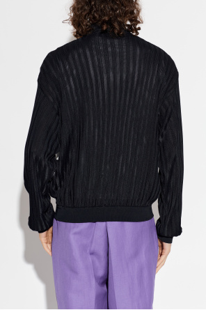 Versace Cardigan made from combined fabrics