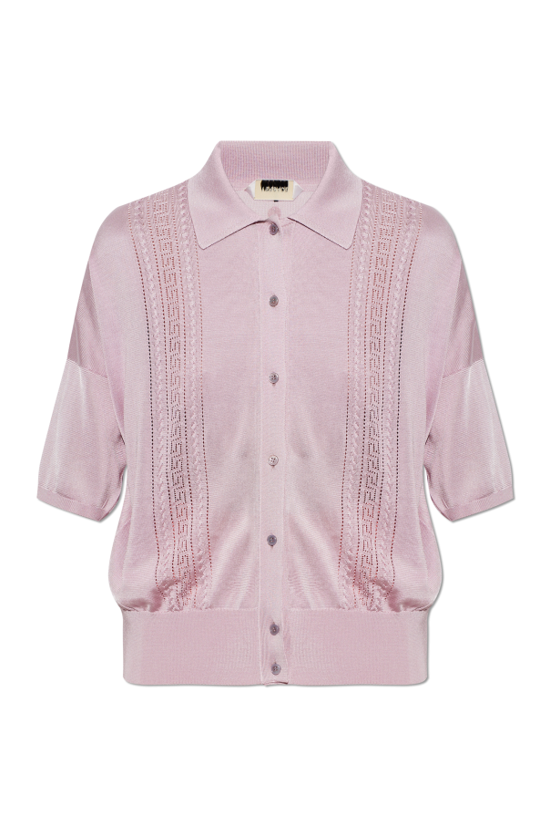 Short-sleeve cardigan od Versace