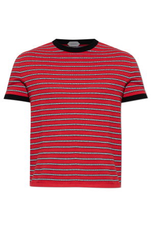 T-shirt with a striped pattern